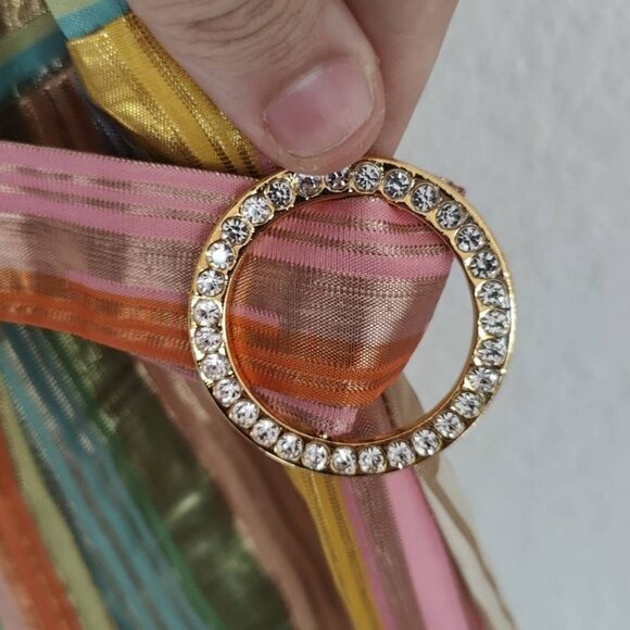 Julie Brown NYC Dress Womens Size 10 Sleeveless Mini Multicolor - Picture 4 of 9